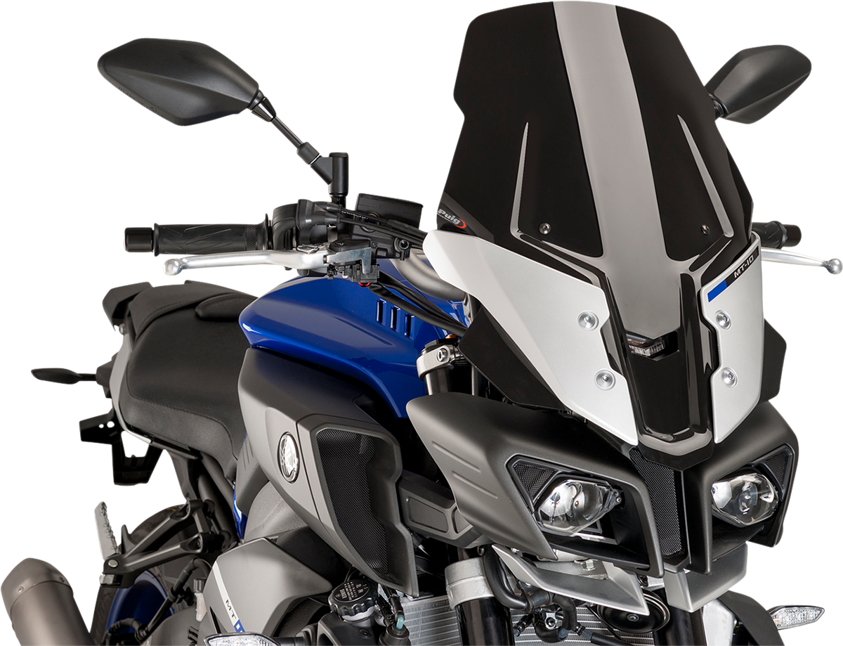 Cúpula Race PUIG HI-TECH PARTS - Negra - Yamaha 8918N
