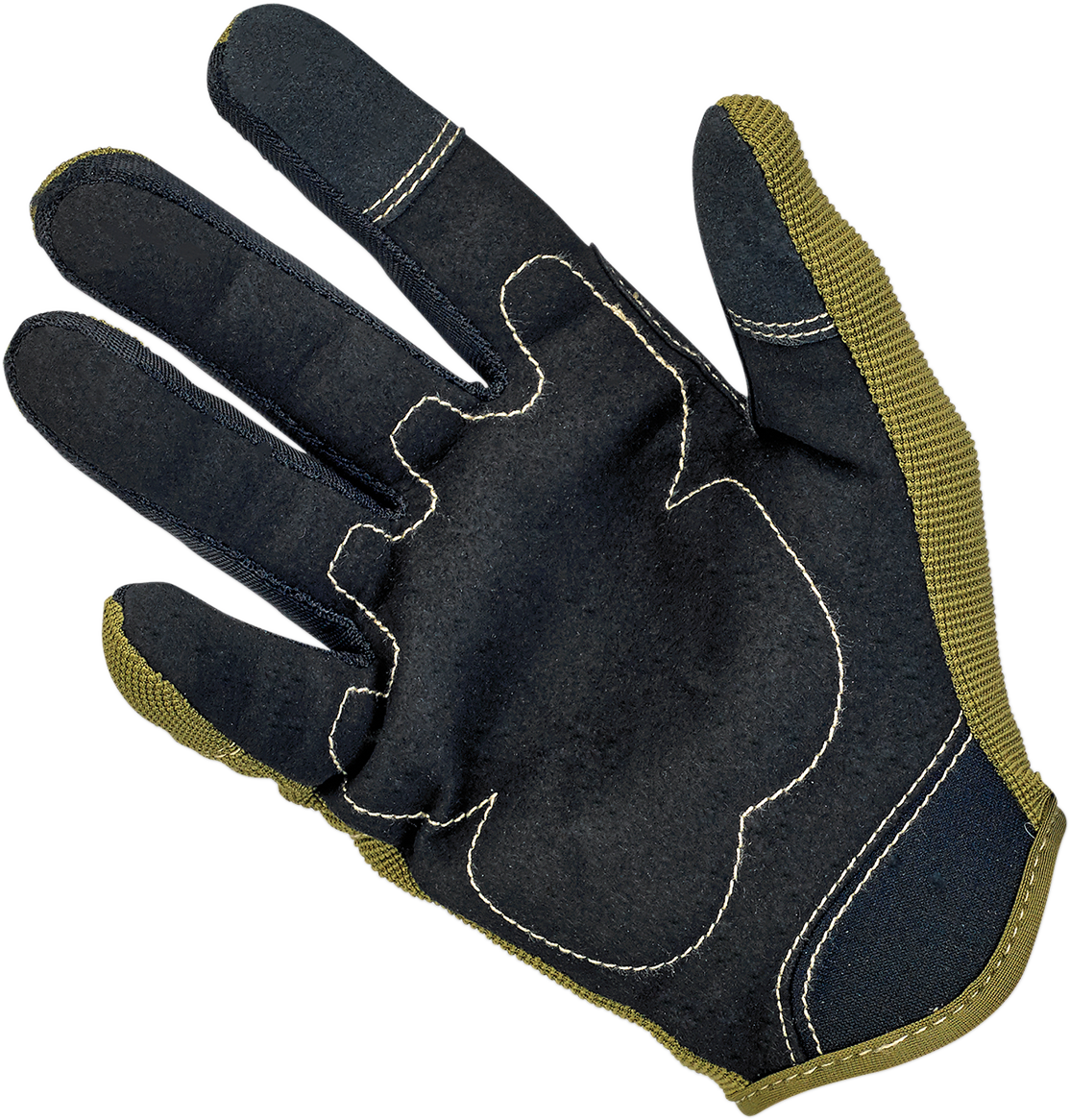 Guantes de moto BILTWELL - Verde oliva/negro - Medianos 1501-0309-003