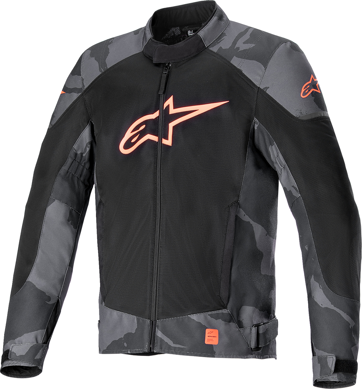 Chaqueta ALPINESTARS T-SP X Superair - Camuflaje negro/Rojo fluorescente - 3XL 3302022-9133-3X