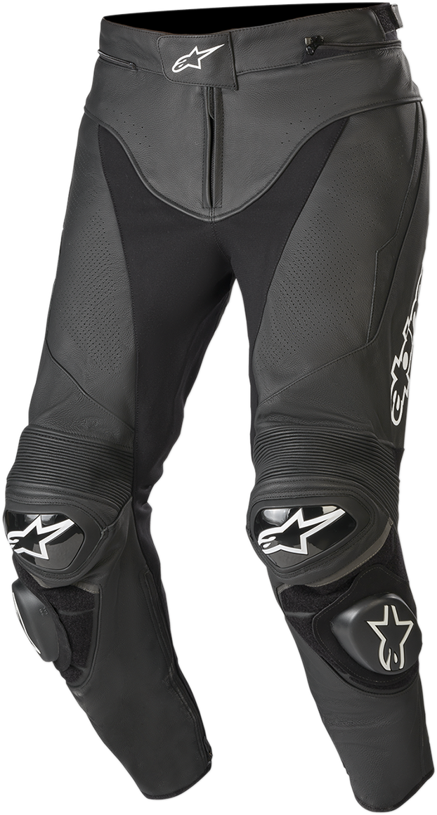 Pantalones de cuero ALPINESTARS Track v2 - Negro - Talla 28 EE. UU. / 44 UE 3129019-10-44