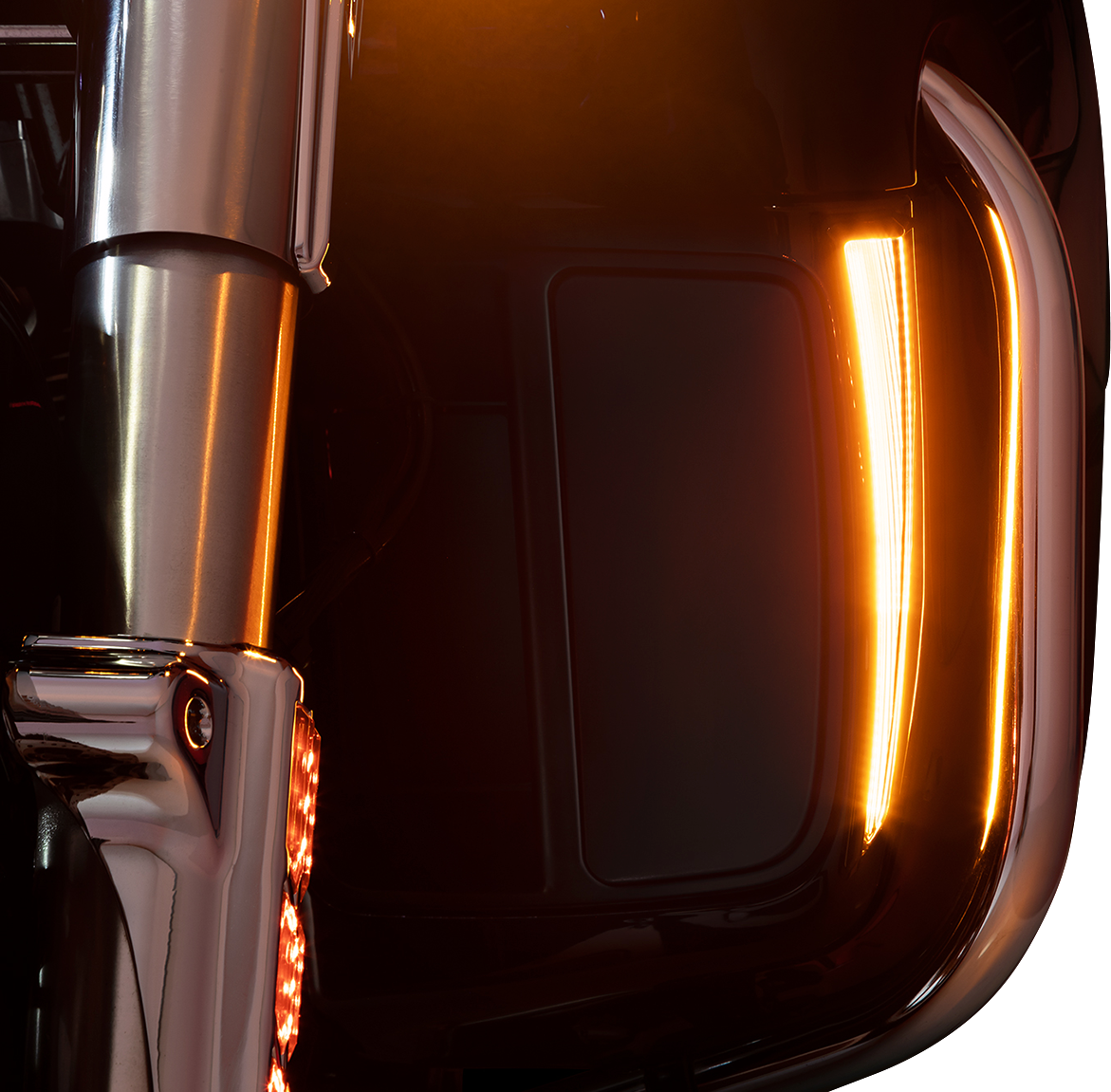 Luces de carenado inferior CIRO - Negras 45801