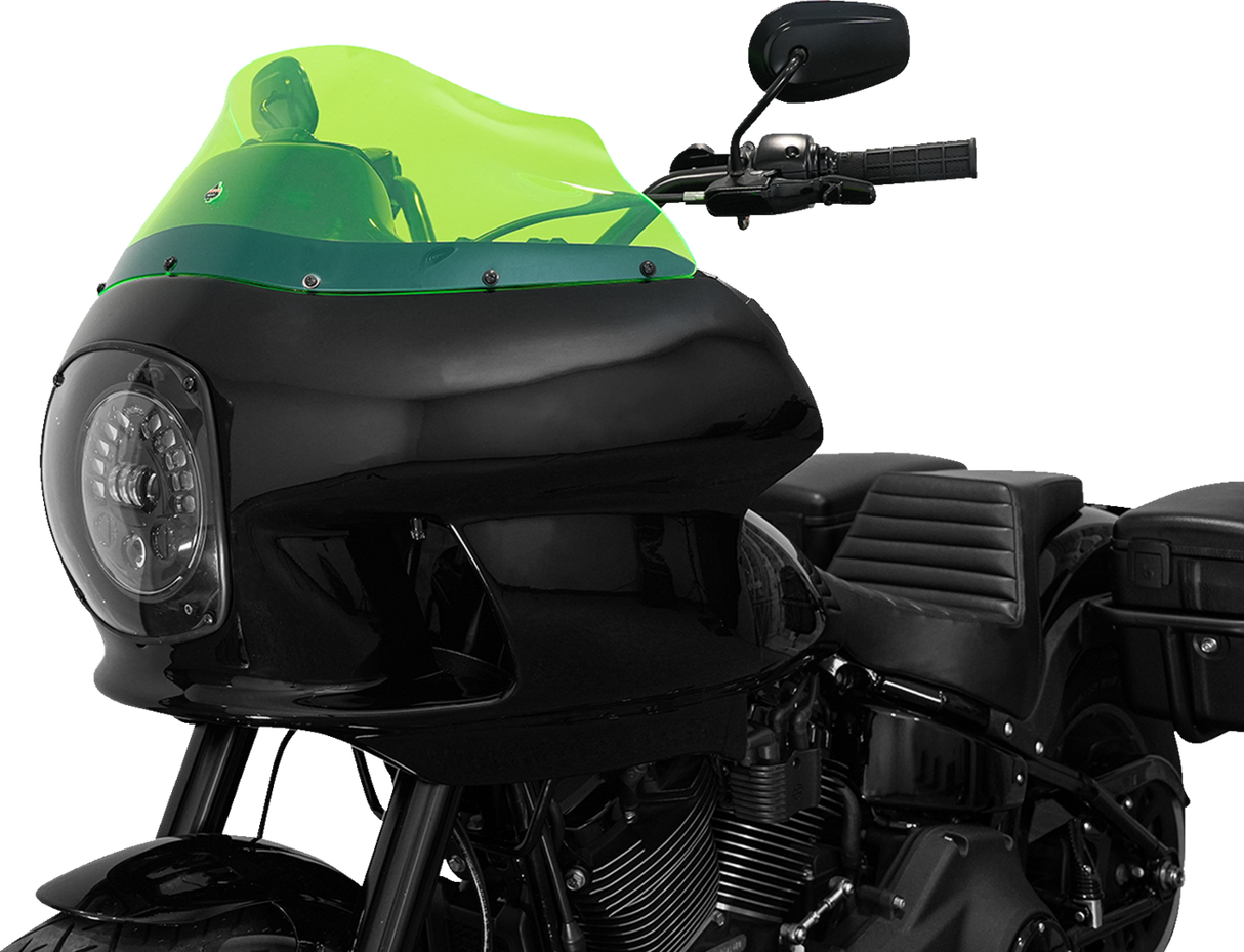 Parabrisas KLOCK WERKS Kolor Flare™ - 9" - Verde hielo - FXRP KWW-02-0610
