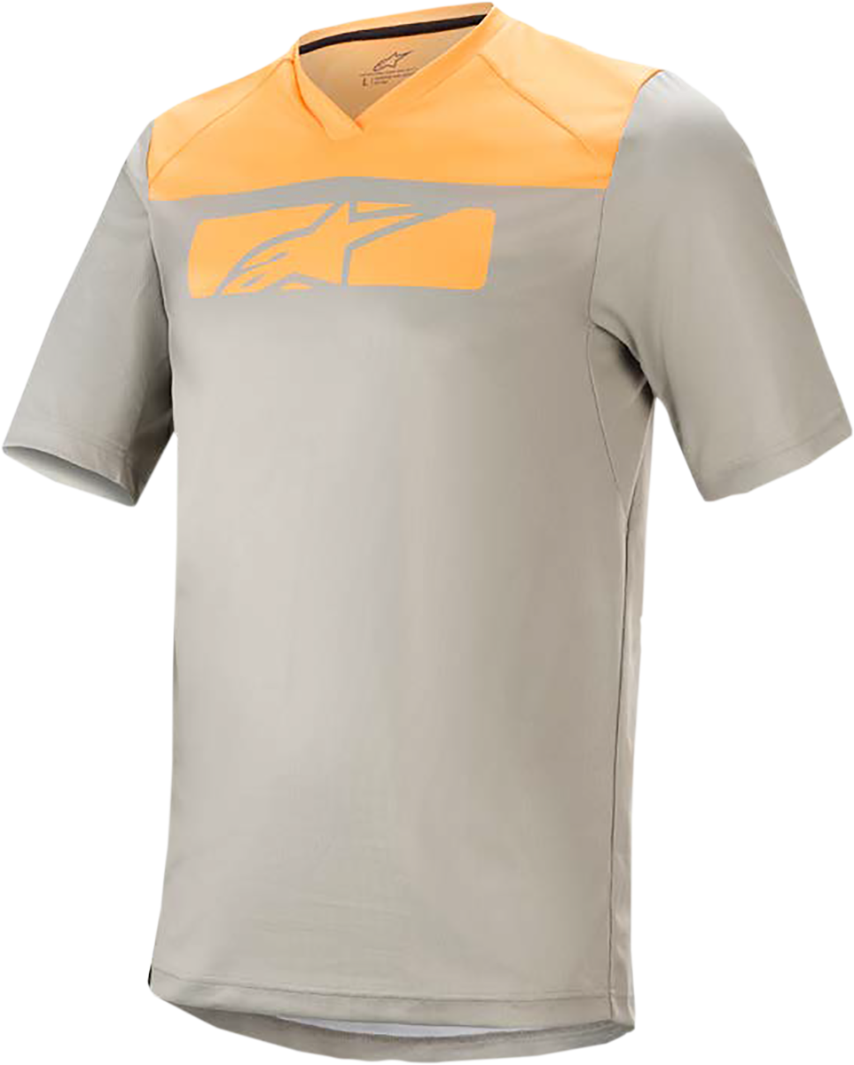 Maillot ALPINESTARS Drop 4.0 - Manga corta - Gris/Naranja - XL 1766220-6004-XL