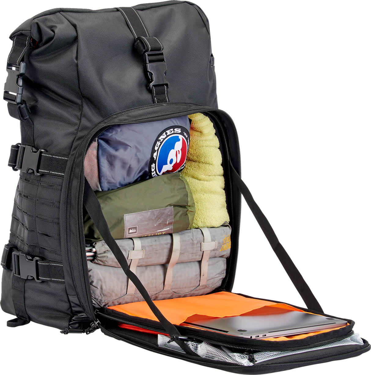 Bolsa para motocicleta BILTWELL EXFIL-80 - Gen 2 - Negra 3014-01