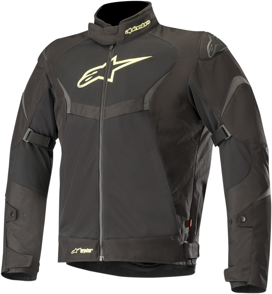 Chaqueta ALPINESTARS T-Core Drystar® - Negra/Amarillo - Talla pequeña 3201318-155-S