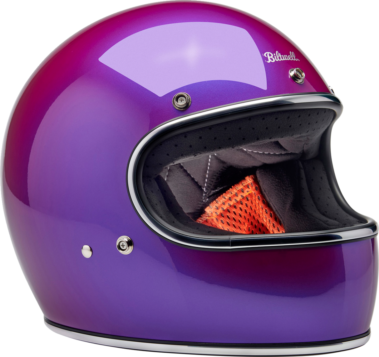 Casco BILTWELL Gringo - Uva metalizada - Mediano 1002-339-503