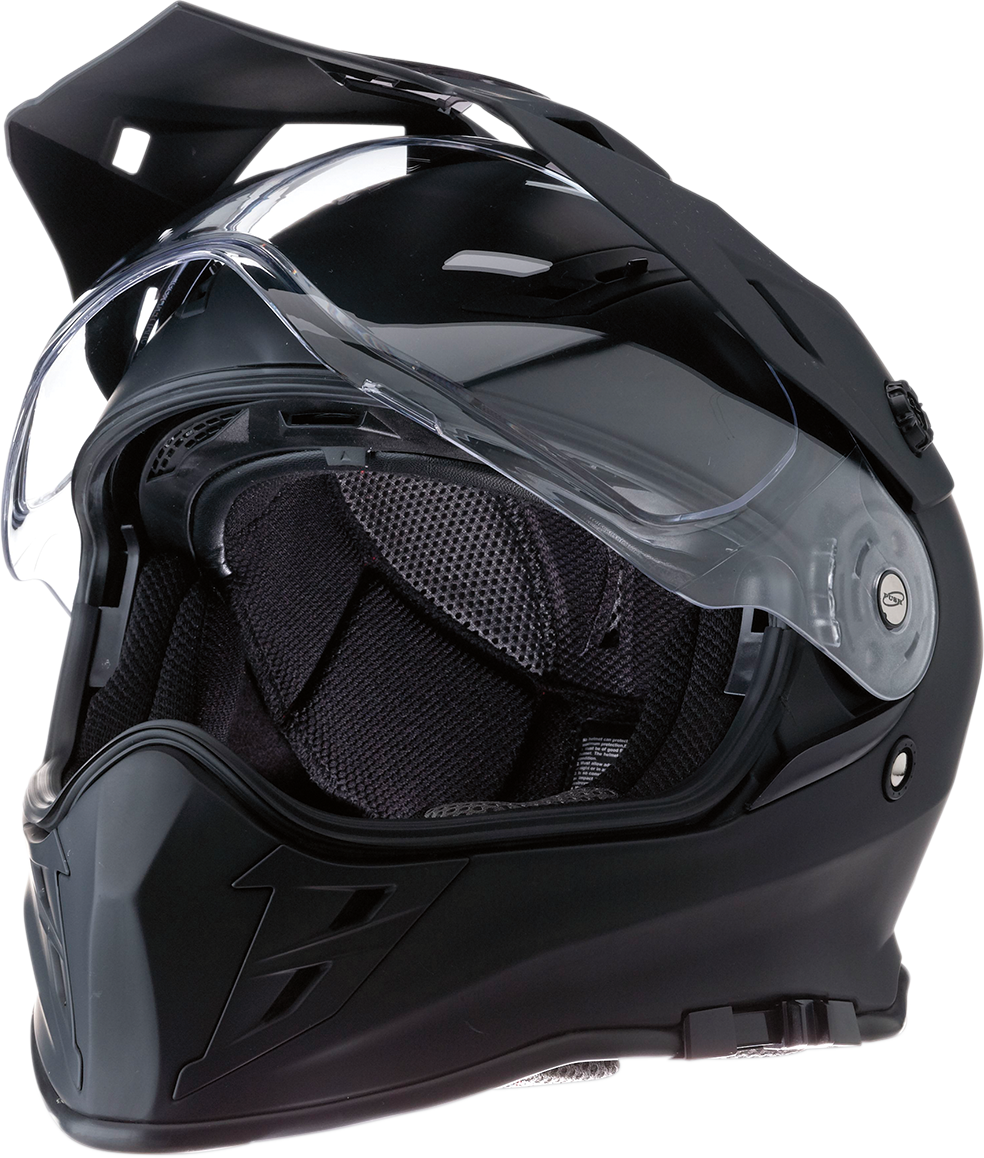 Casco de moto Z1R Range Dual Sport - Negro mate - XS 0101-10868