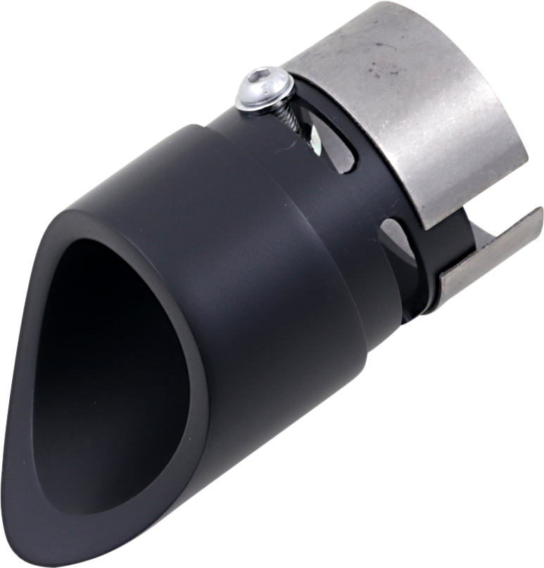 Punta de escape BARON - Negra - Mini festoneada BA-1100-02B