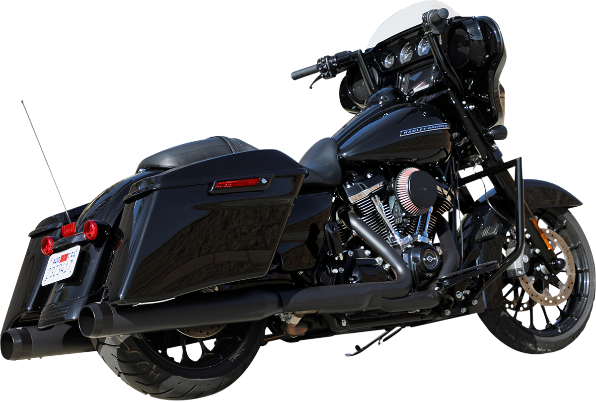 Protector de motor LA CHOPPERS - Negro - Twin Peaks LA-7100-00B