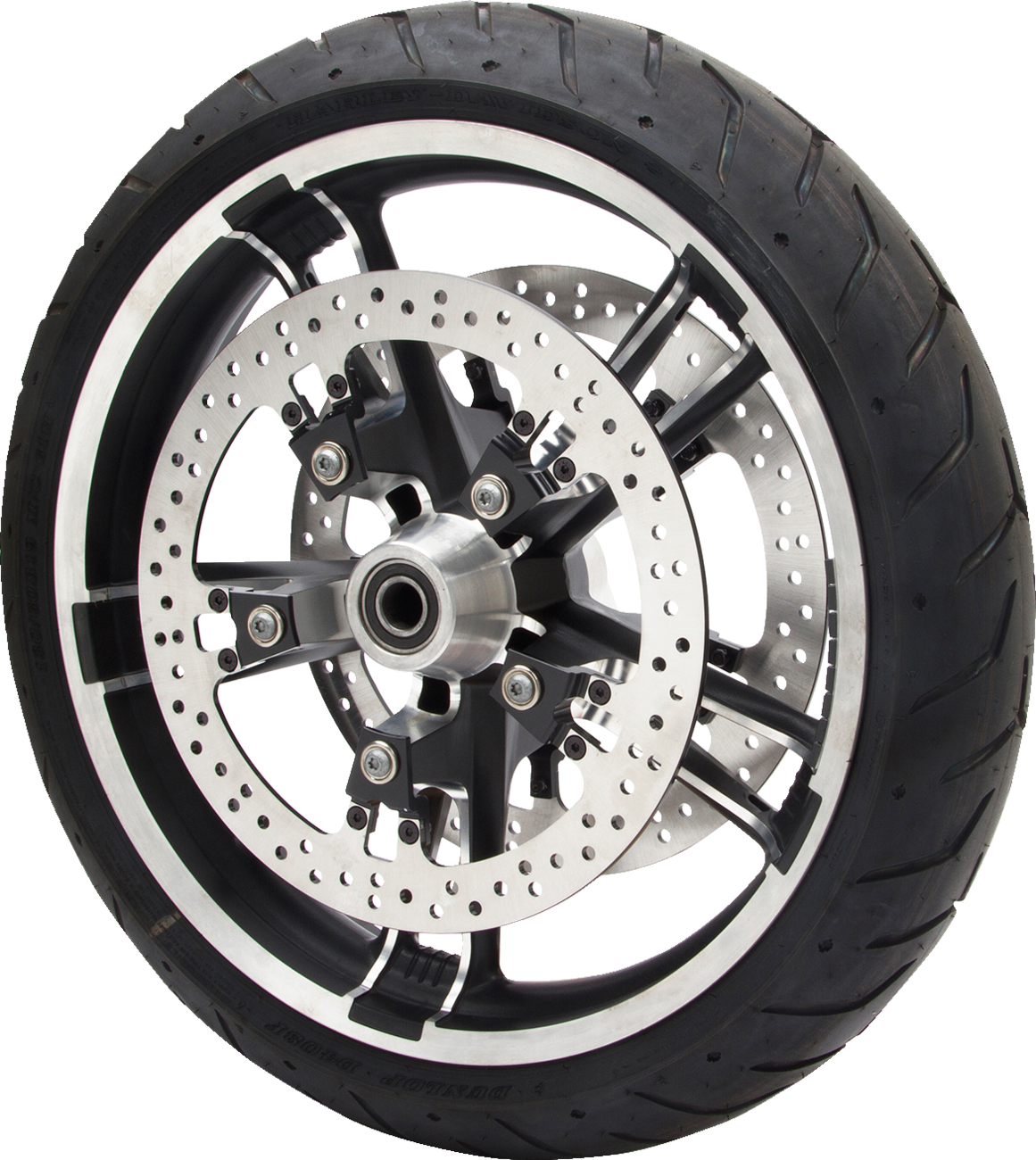 Disco de freno grande ARLEN NESS - 14" - Delantero derecho - Touring 02-963