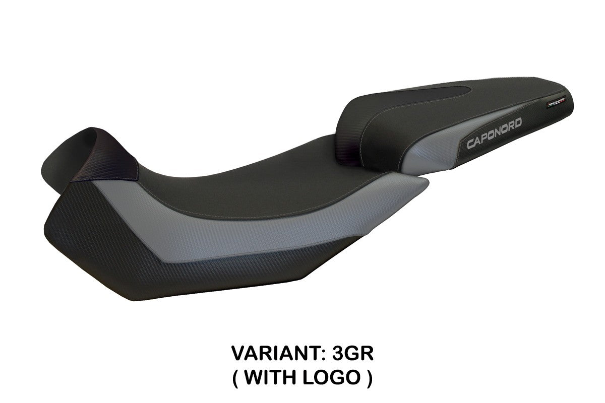 Aprilia Caponord 1200 2013-2017 Seat Cover TPZ Italia Grey Black