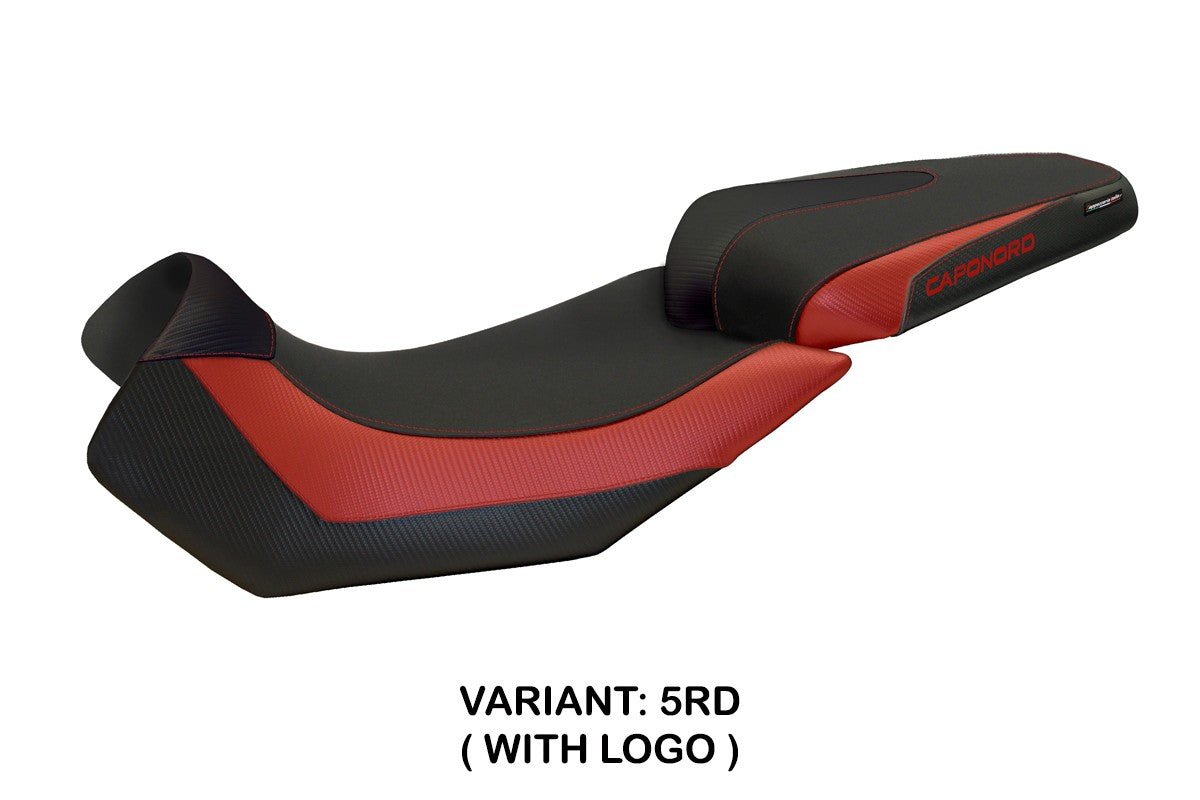 Aprilia Caponord 1200 2013-2017 Seat Cover TPZ Italia Red Black