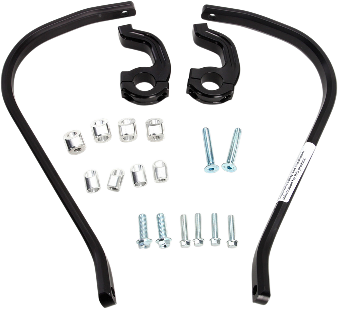 Guardamanos MOOSE RACING - Contour - 7/8" - Negro 50-5232B