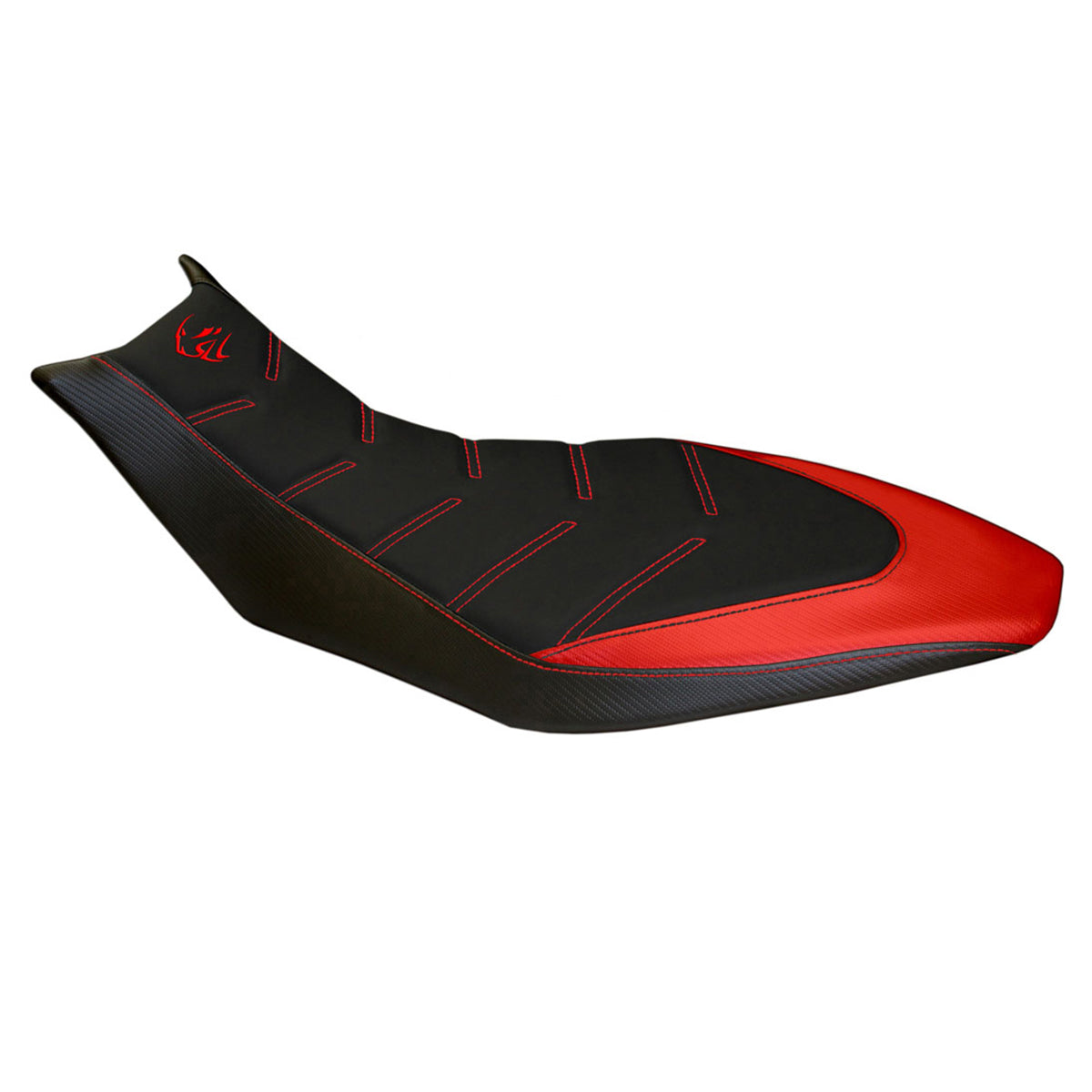 Funda Asiento Aprilia Dorsoduro 750 900 1200 2010-2020 Tappezzeria Italia TPZ Comfort en Rojo