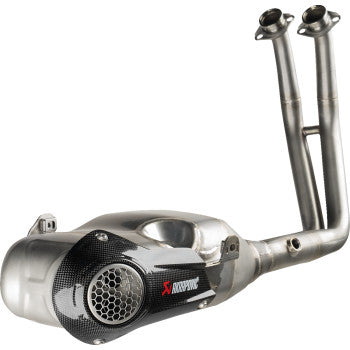 AKRAPOVIC Racing Line Exhaust System - Stainless Steel - 2025 Suzuki GSX-8S & GSX-8R S-S8R1-HHAKESS