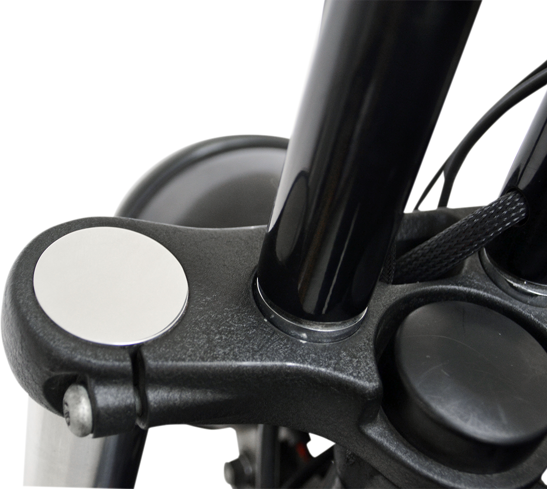Tapa de horquilla empotrada LA CHOPPERS - Pulida - 49 mm LA-7504-49