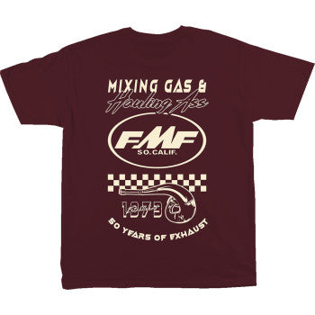 Camiseta icónica FMF - Granate - Talla pequeña FA23118910MARSM