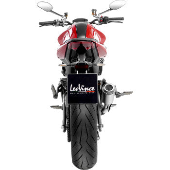 Silenciador deslizante LEOVINCE LV-10 - Plata CF Moto 700CL-X 2022-2023 15256
