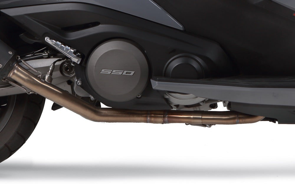Kymco Ak 550 2017-2020 Exhaust GPR Full System Grand Prix Evo Titanium