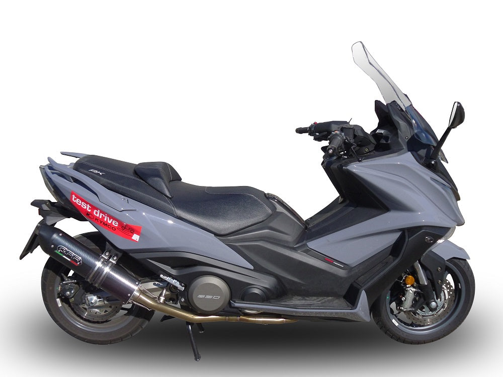 Kymco Ak 550 2017-2020 Exhaust GPR Full System Furore Nero