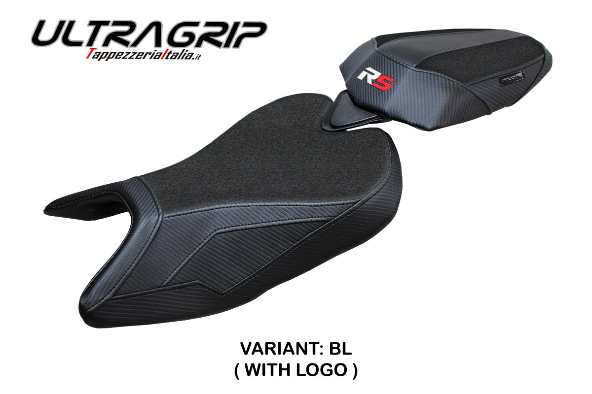 Aprilia RS 457 2023-2025 Seat Cover Tappezzeria Italia TPZ Ultragrip in Black