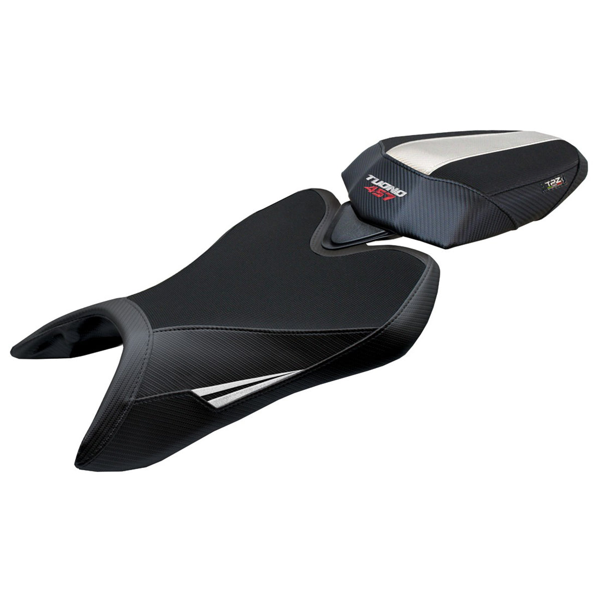 Aprilia Tuono 457 2025-2026 Seat Cover TPZ Italia White Black