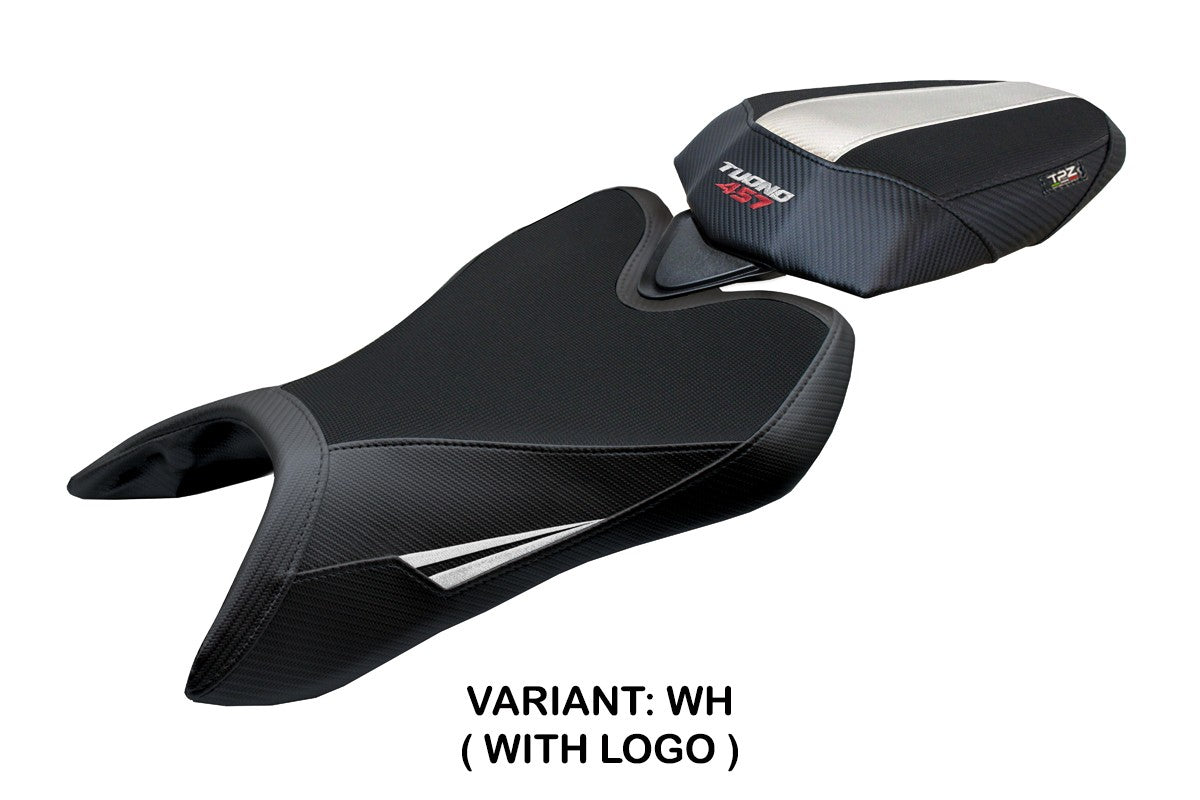 Aprilia Tuono 457 2025-2026 Seat Cover TPZ Italia White Black