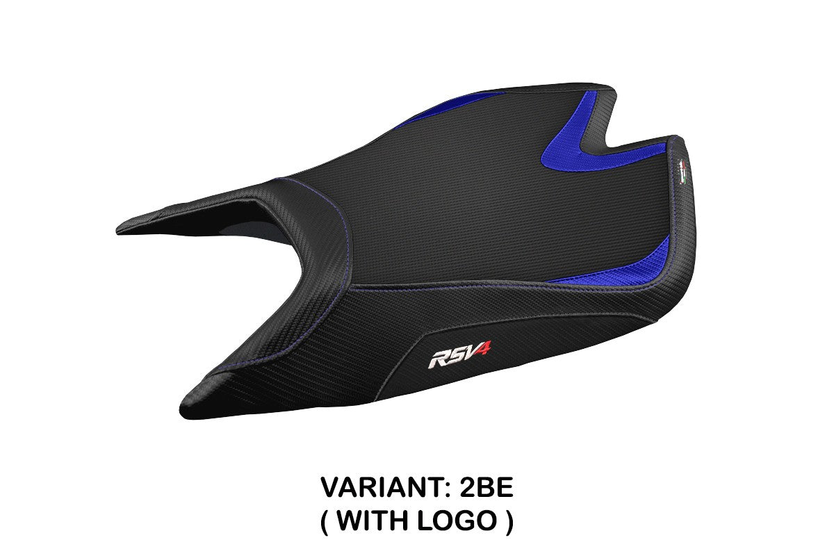 Aprilia RSV4 2021-2026 Seat Cover TPZ Italia Blue Black