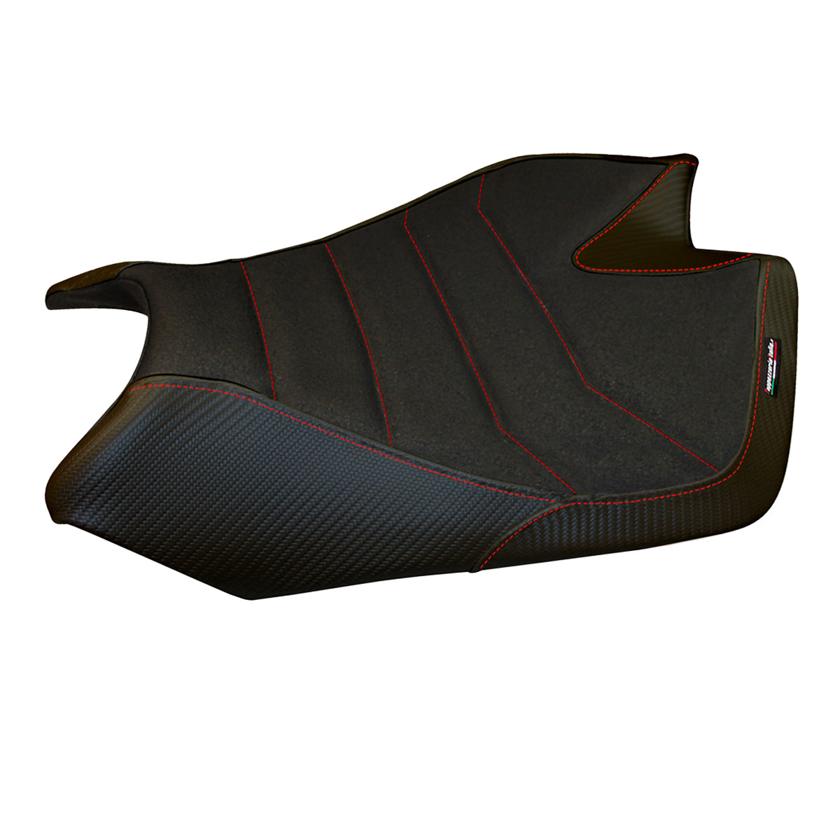 Funda de asiento Aprilia RSV4 2009-2020 Tappezzeria Italia TPZ Comfort Ultragrip en negro