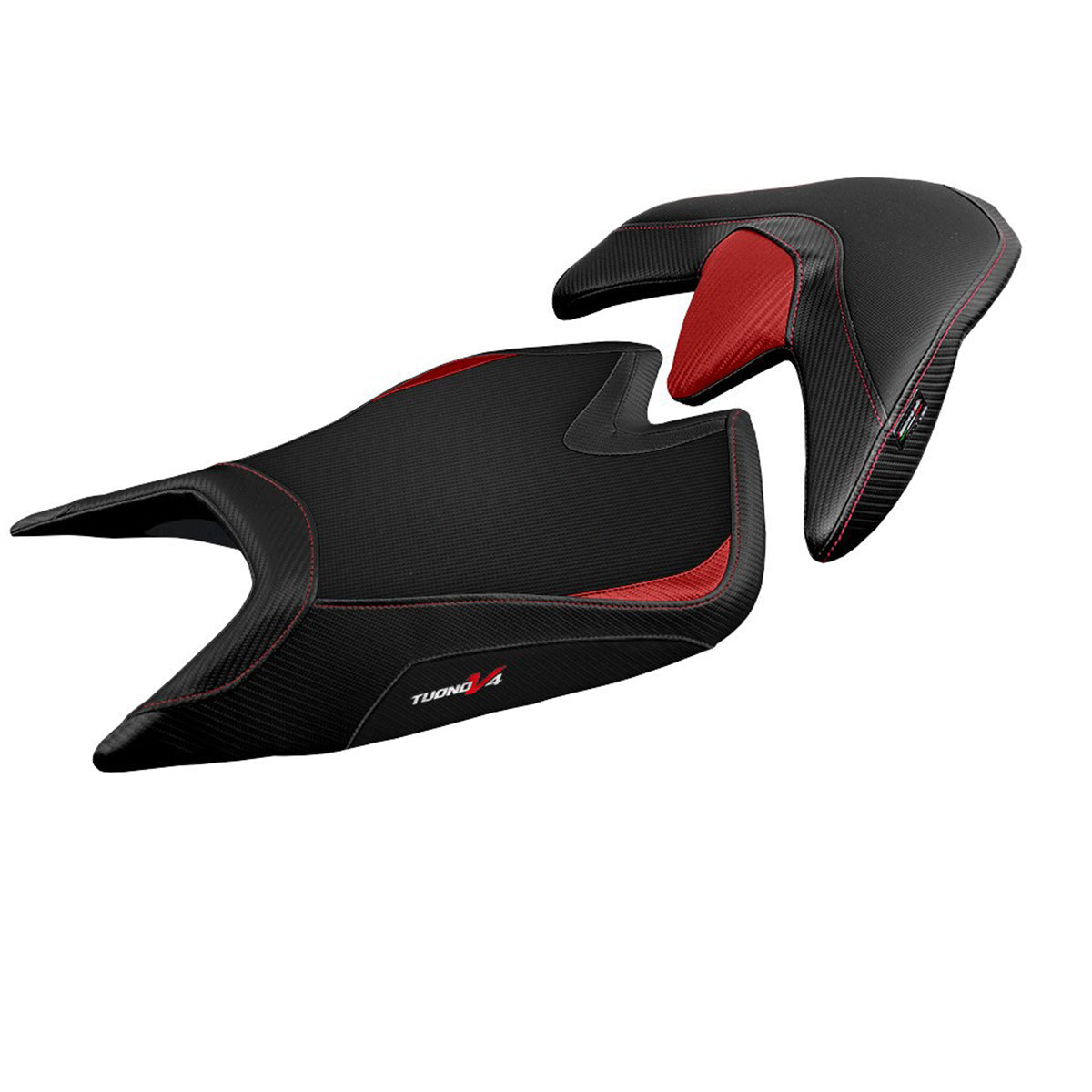 Aprilia Tuono V4 2021-2026 Seat Cover TPZ Italia Comfort Red Black