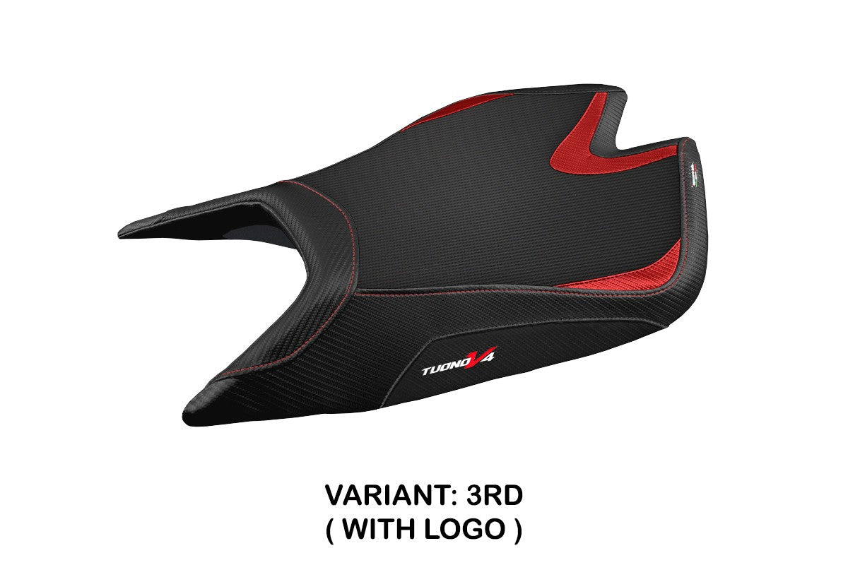 Aprilia Tuono V4 Factory 2021-2026 Seat Cover TPZ Italia Red Black