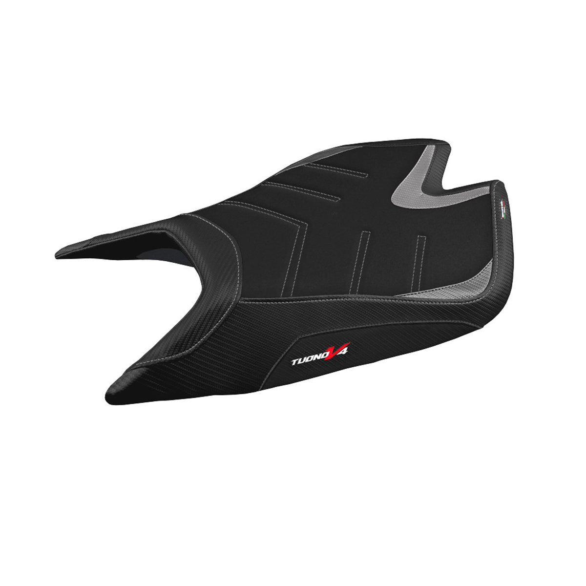 Aprilia Tuono V4 Factory 2021-2026 Seat Cover TPZ Italia Ultragrip Silver