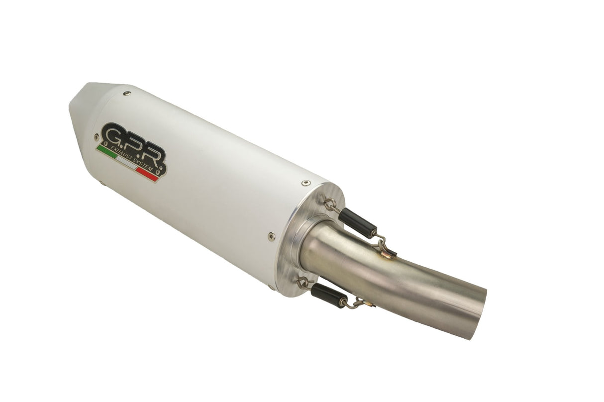 GPR Exhaust System Fantic Motor XMF 125 2021-2024, Albus Evo4, Slip-on Exhaust Including Removable DB Killer, Link Pipe and catalyst