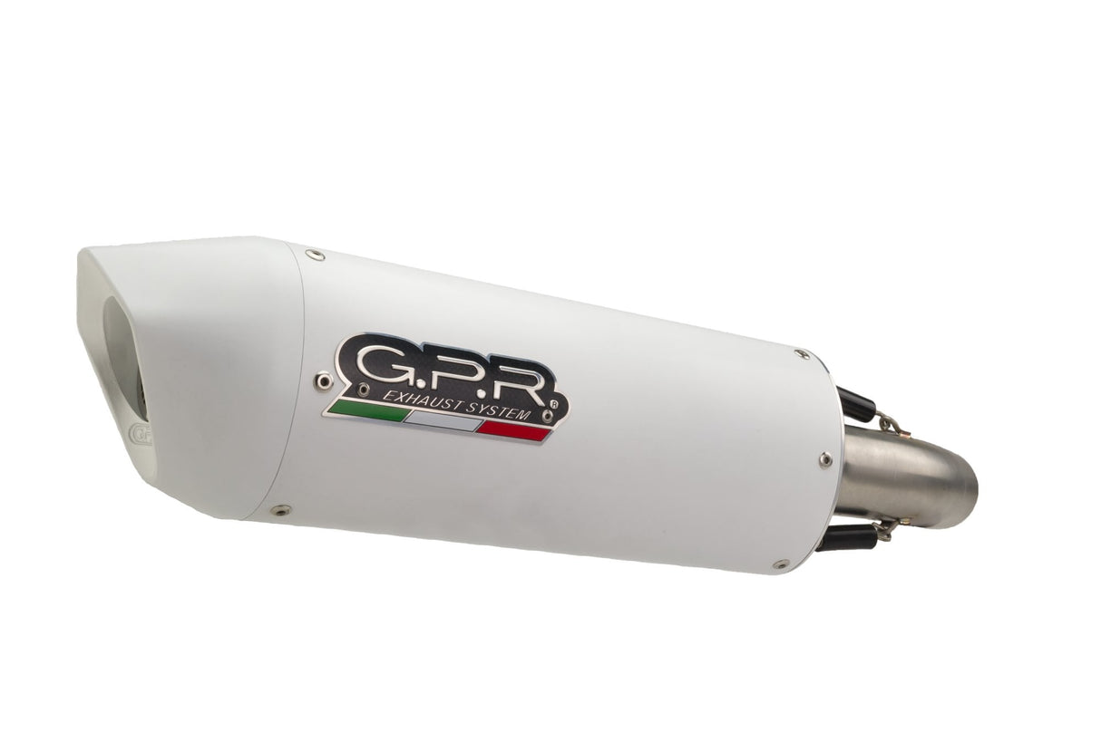 GPR Exhaust System Fantic Motor XMF 125 2021-2024, Albus Evo4, Slip-on Exhaust Including Removable DB Killer, Link Pipe and catalyst