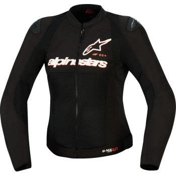 ALPINESTARS Stella SMX Air Jacket - Black/White/Red Fluo - Large 3316523-1231-L