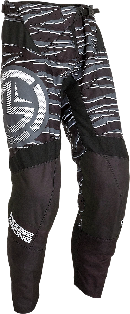 Pantalones clasificatorios MOOSE RACING - Negro/Blanco - 46 2901-10045