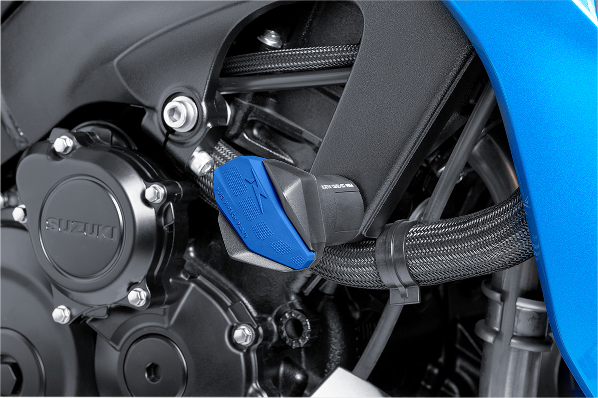 Tapas deslizantes PUIG HI-TECH PARTS R12 - Azul 6378A