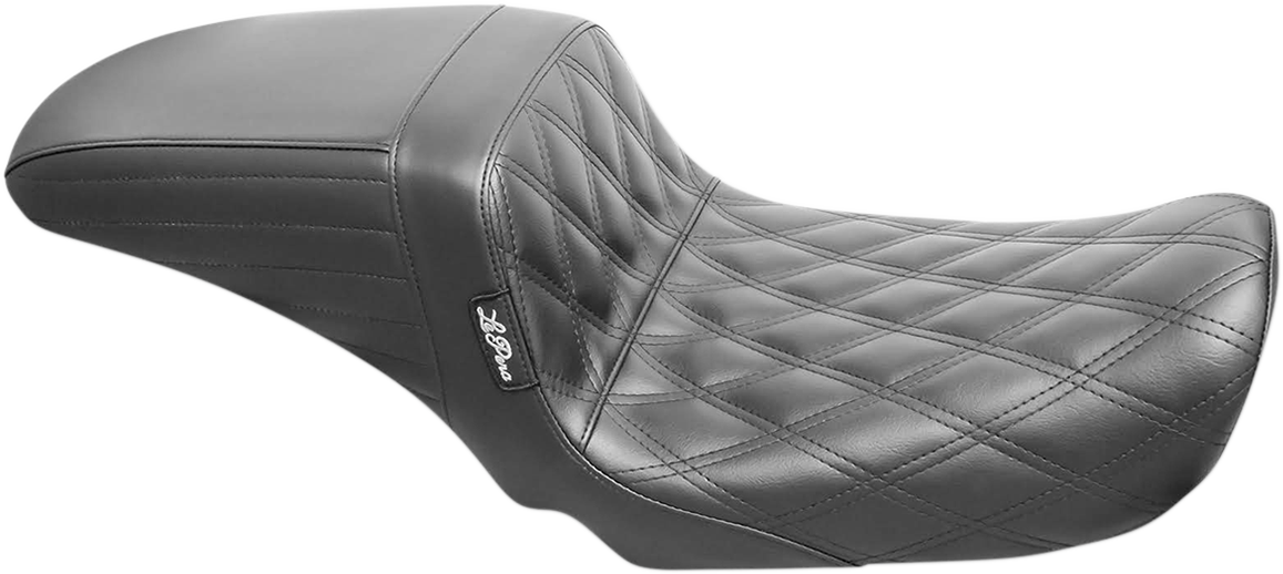 Asiento LE PERA Kickflip - Doble Diamante - Negro - FXD '06-'17 LK-591DD