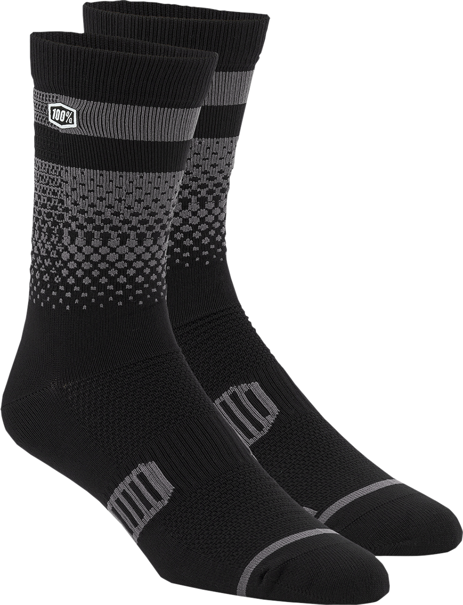 Calcetines 100% Advocate - Negro/Carbón - Talla L/XL 24017-376-18