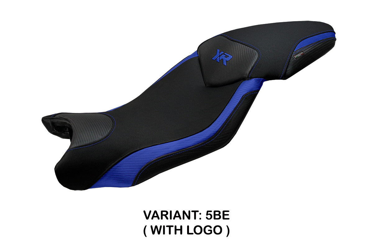 BMW S1000XR 2015-2019 Seat Cover Tappezzeria Italia TPZ in Blue and Black