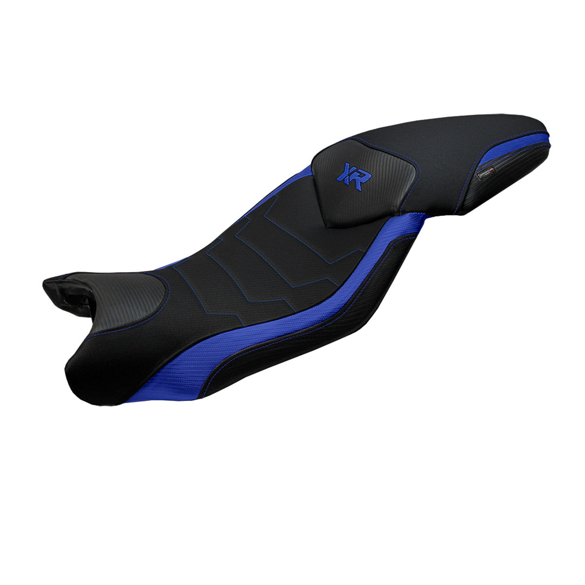BMW S1000XR 2015-2019 Seat Cover Tappezzeria Italia TPZ Comfort in Blue and Black