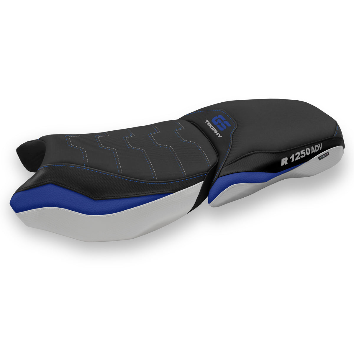 BMW R1250GS Adventure 2019-2024 Seat Cover Tappezzeria Italia TPZ Comfort in Blue Trophy