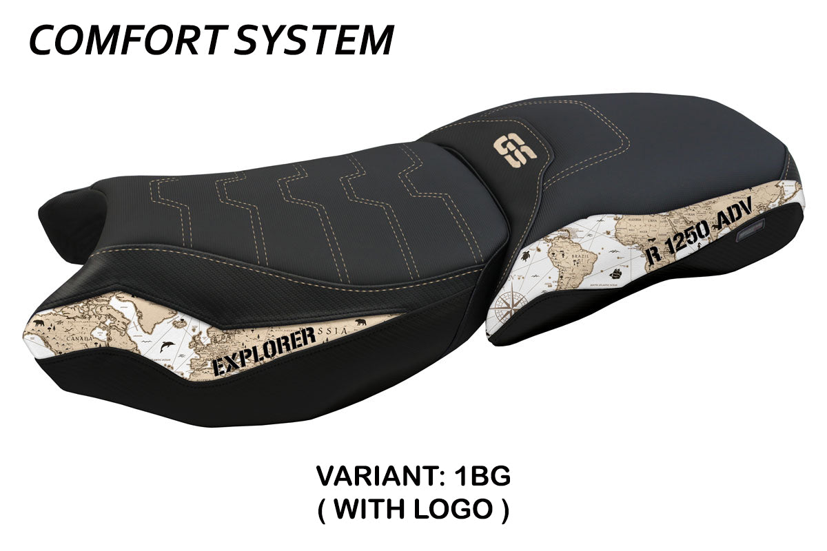 BMW R1250GS Adventure 2019-2024 Seat Cover Tappezzeria Italia TPZ Comfort in Maps SE