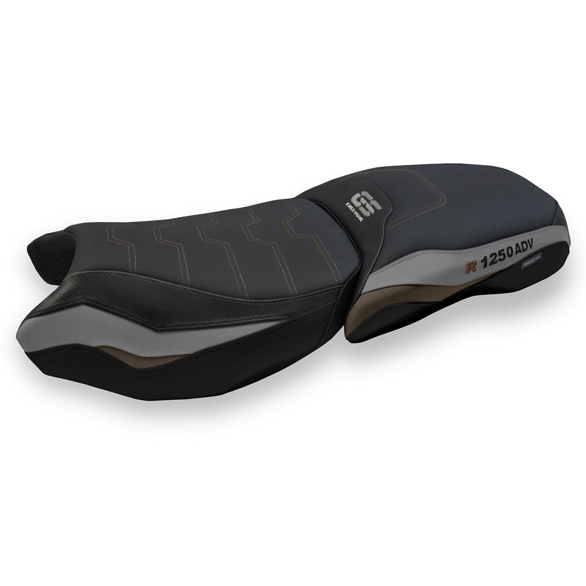 BMW R1250GS Adventure 2019-2024 Seat Cover Tappezzeria Italia TPZ Comfort in Grey Exclusive