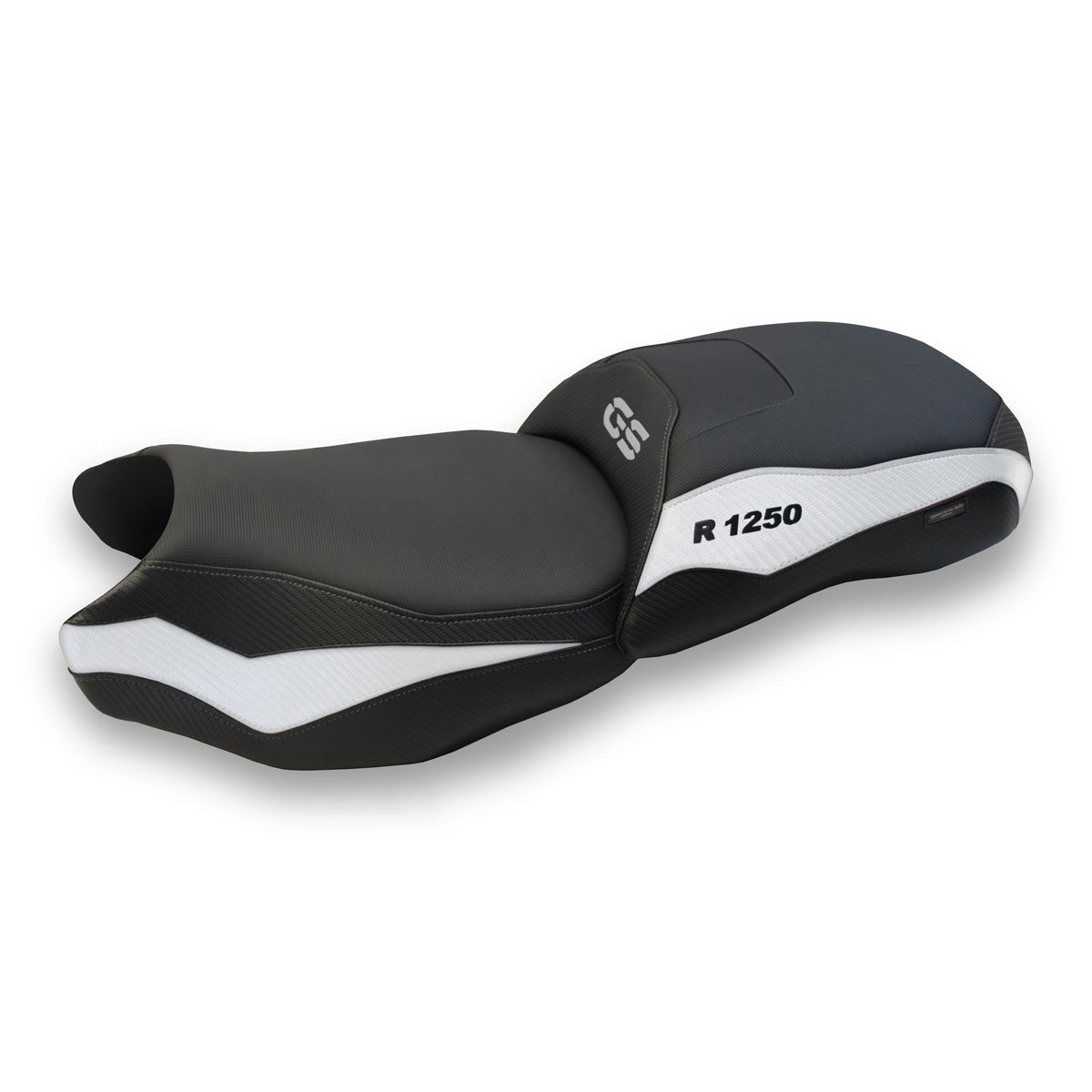 BMW R1250GS 2019-2023 Seat Cover Tappezzeria Italia TPZ in White and Black