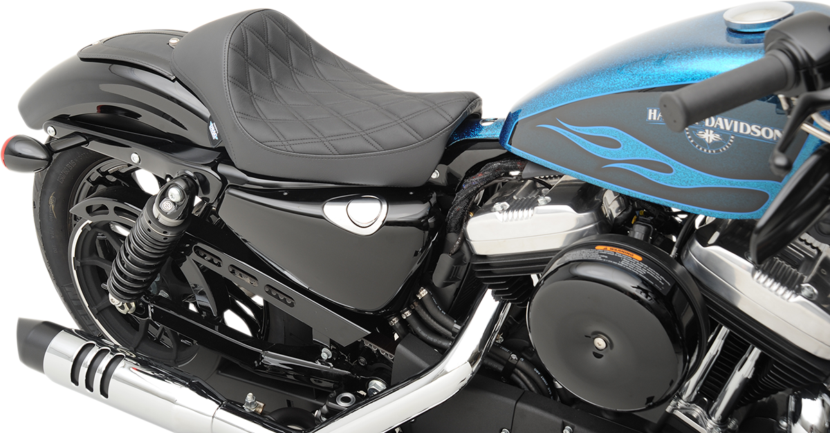 DRAG SPECIALTIES Asiento individual Cafe - Diamante - '10-'22 XL 0804-0674