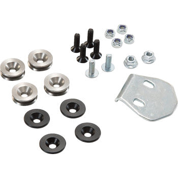 Kit adaptador SW-MOTECH para ADVENTURE-RACK - Negro/Plateado - TRAX Adventure/ION/EVO GPT.00.152.35100/B