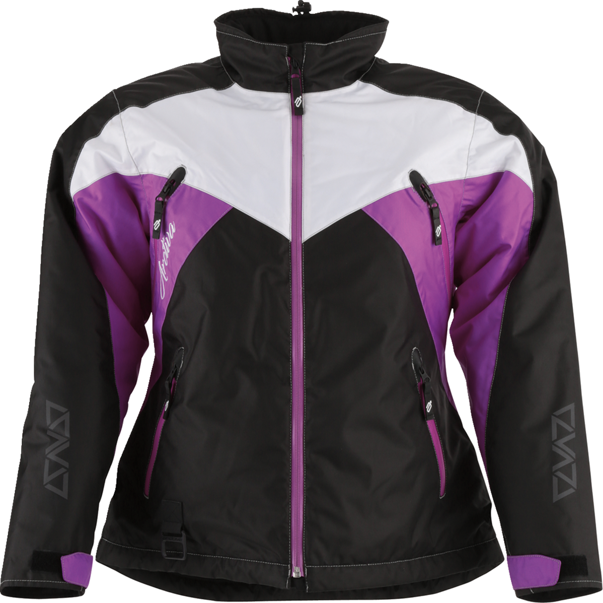 Chaqueta ARCTIVA Pivot 6 para mujer - Negro/Morado/Blanco - XL 3121-0818