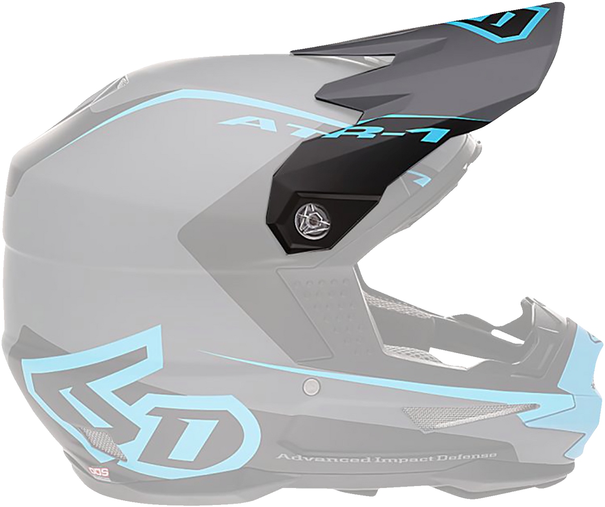 Visera 6D ATR-1 - Stealth - Cian 72-3731