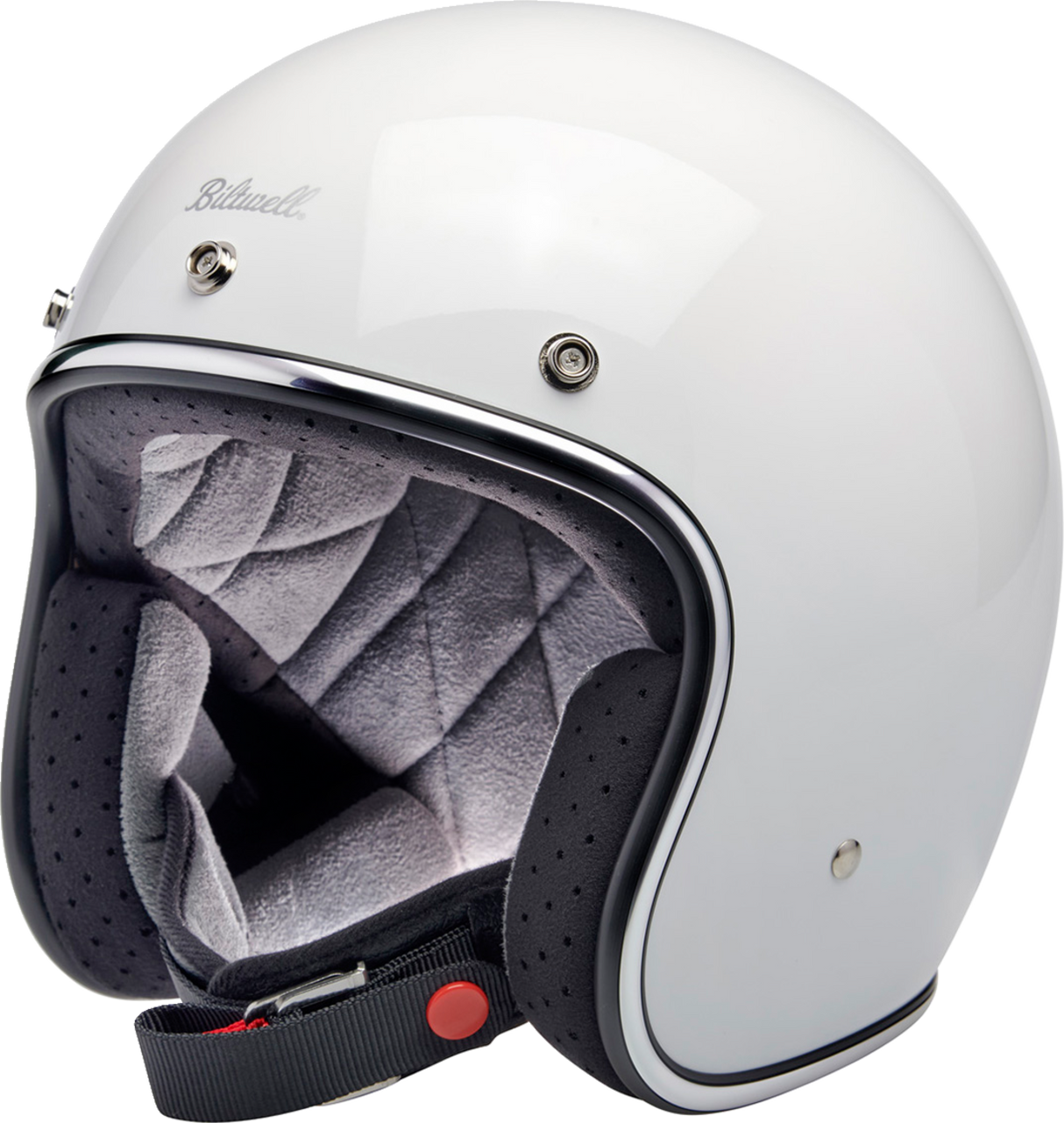 Casco BILTWELL Bonanza - Blanco brillante - XL 1001-164-205